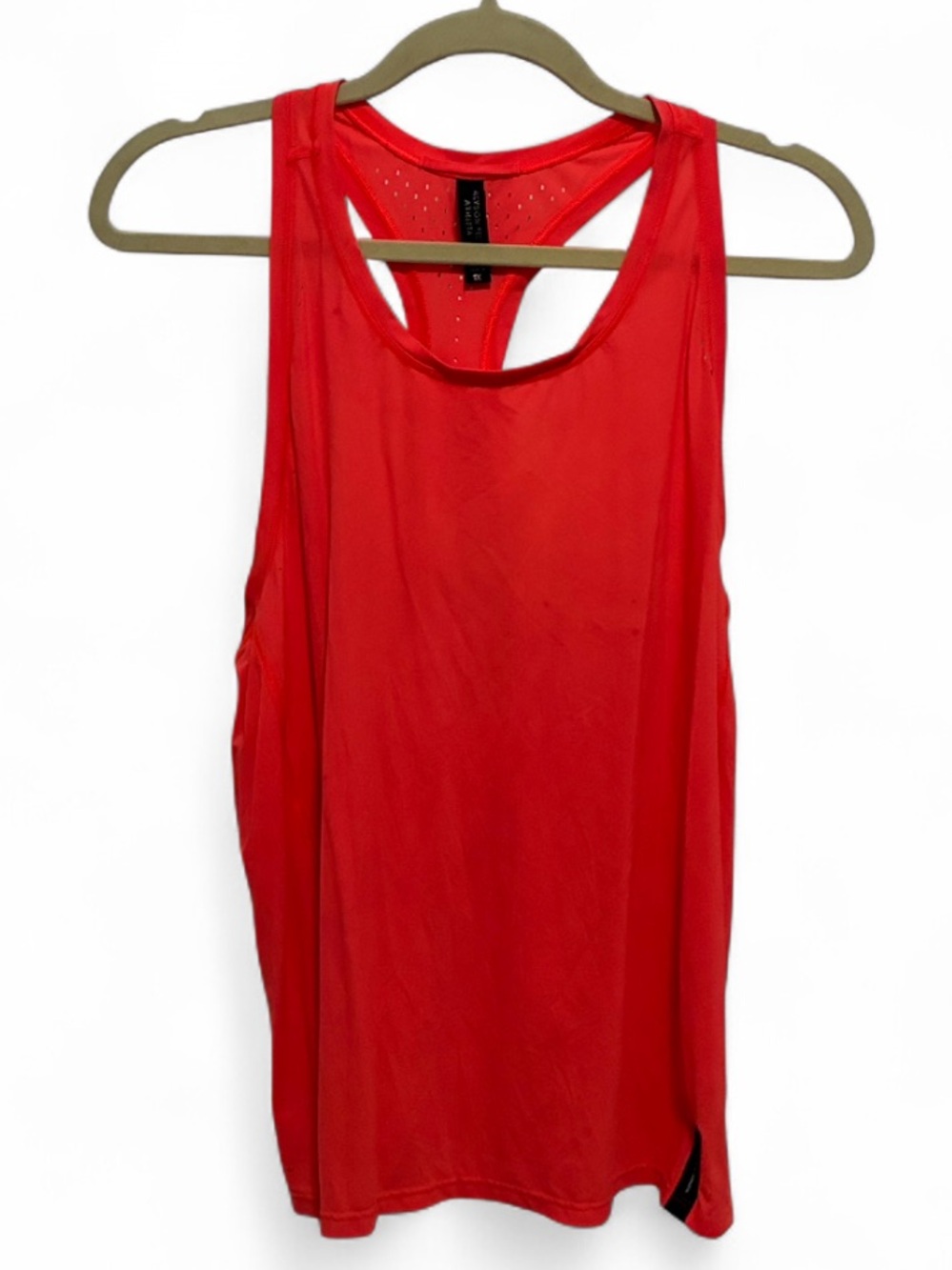 Athleta Allyson Felix Neon Coral Racerback Active Tank